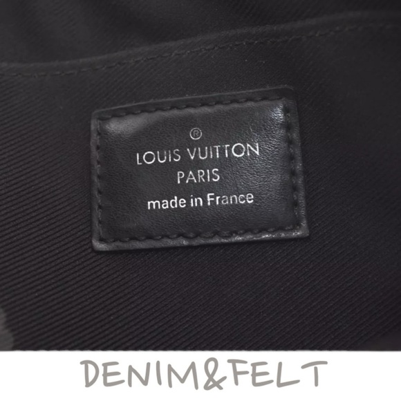 LOUIS VUITTON Christopher Nemeth Damier Graphite Canvas Pochette Jour PM Clutch - Picture 10 of 16